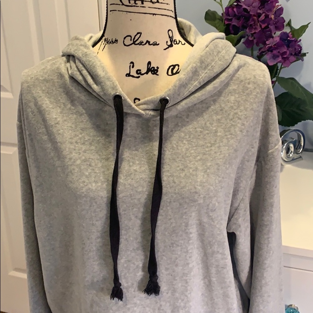 Flirtitude Active French Terry Pull Over Hoodie - Picture 2 of 5